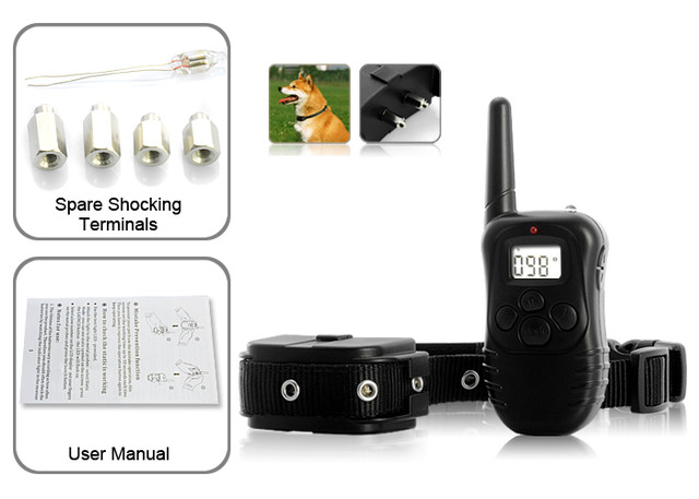 Remote Pet Training Collar With Lcd Display    -  7